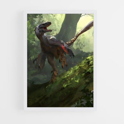 ap-deinonychus-1 cadre Blanc