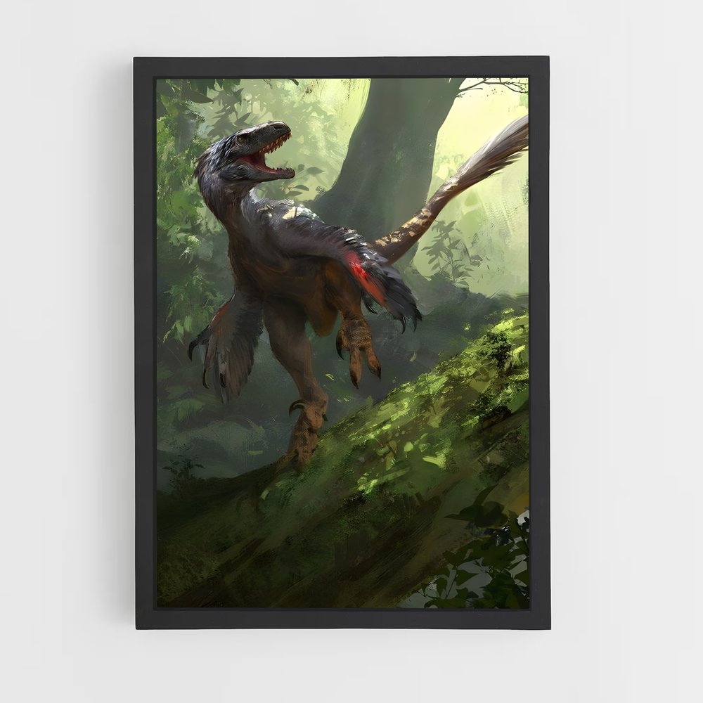 ap-deinonychus-1 cadre Noir