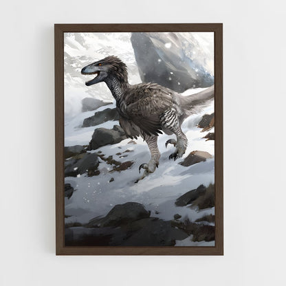 ap-deinonychus-2 cadre Bois foncé