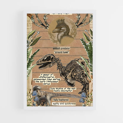 ap-deinonychus-3 cadre Blanc