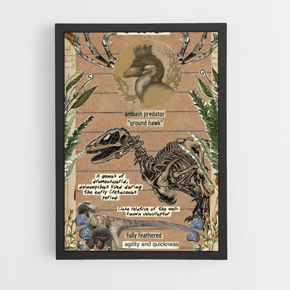 ap-deinonychus-3 cadre Noir