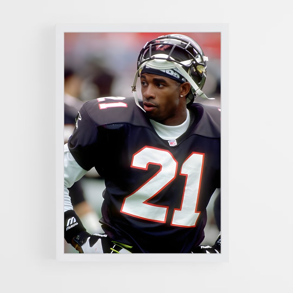 ap-deion sanders-3 cadre Blanc