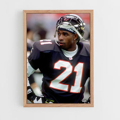 ap-deion sanders-3 cadre Bois clair