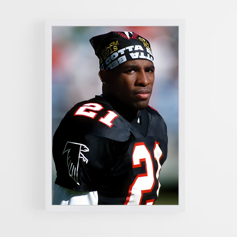 ap-deion sanders-6 cadre Blanc