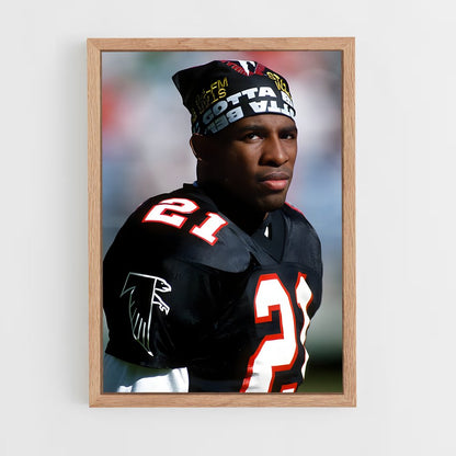 ap-deion sanders-6 cadre Bois clair