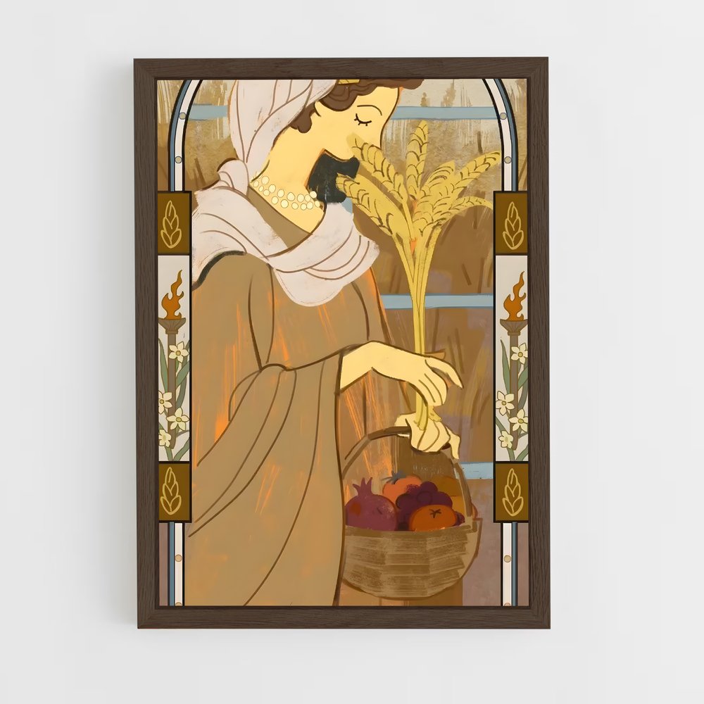 ap-demeter-3 cadre Bois foncé