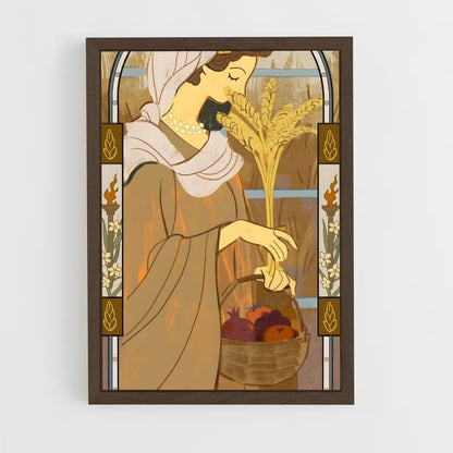 ap-demeter-3 cadre Bois foncé