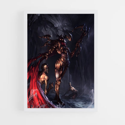 ap-demon hunter diablo-6 cadre Blanc