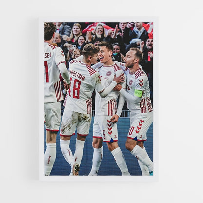 ap-denmark national football team-1 cadre Blanc