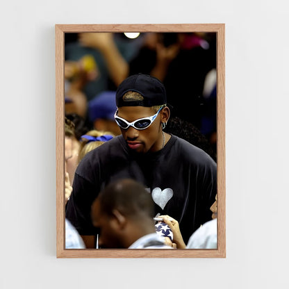 ap-dennis rodman-4 cadre Bois clair