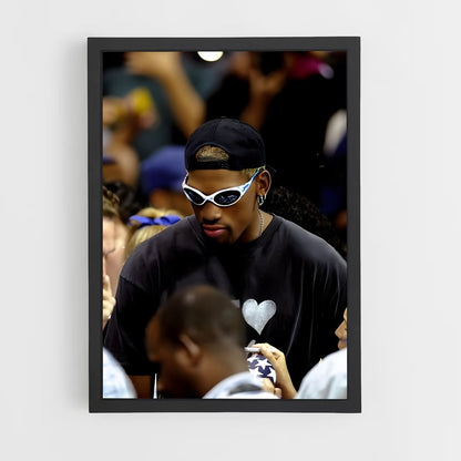 ap-dennis rodman-4 cadre Noir