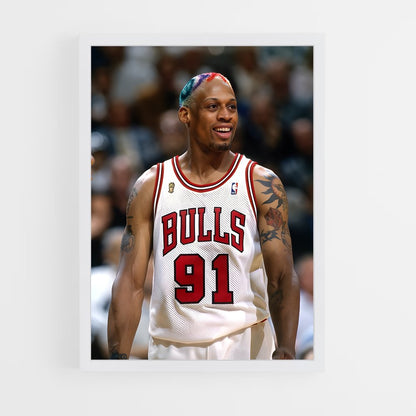 ap-dennis rodman-6 cadre Blanc