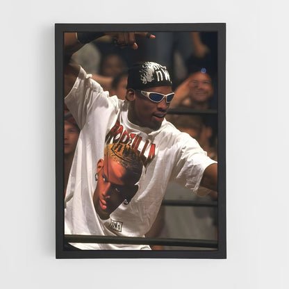 ap-dennis rodman-9 cadre Noir