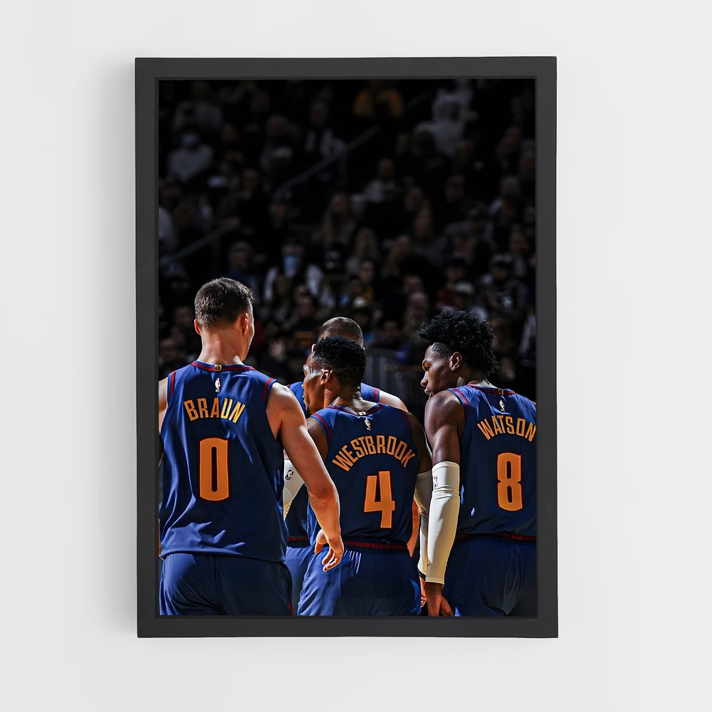 ap-denver nuggets-1 cadre Noir