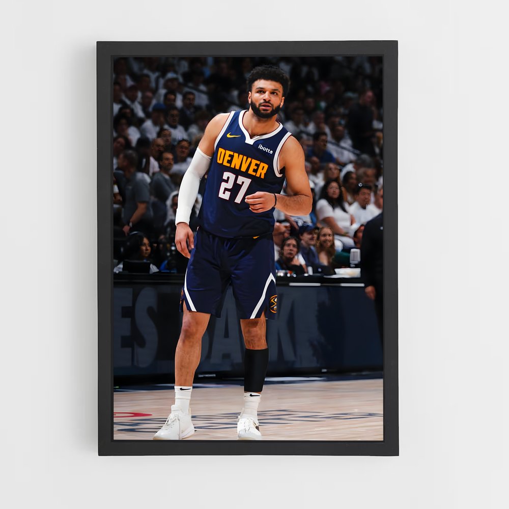 ap-denver nuggets-7 cadre Noir