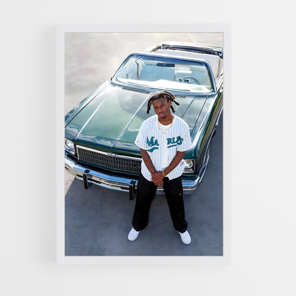 ap-denzel curry-4 cadre Blanc