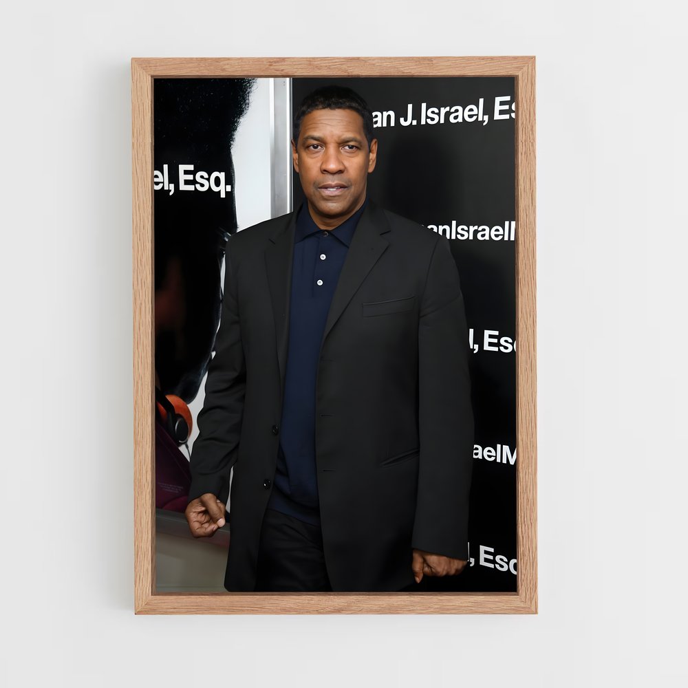 ap-denzel washington-3 cadre Bois clair