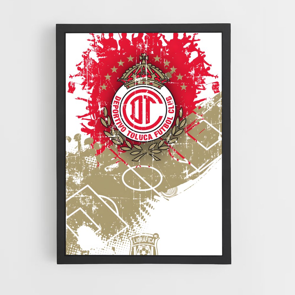 ap-deportivo toluca fc-12 cadre Noir