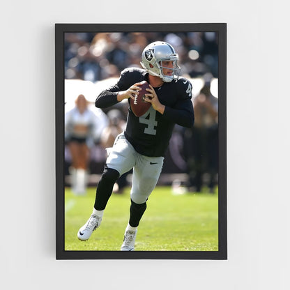 ap-derek carr-1 cadre Noir