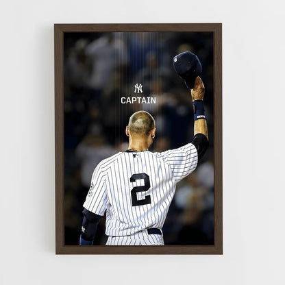 ap-derek jeter-2 cadre Bois foncé