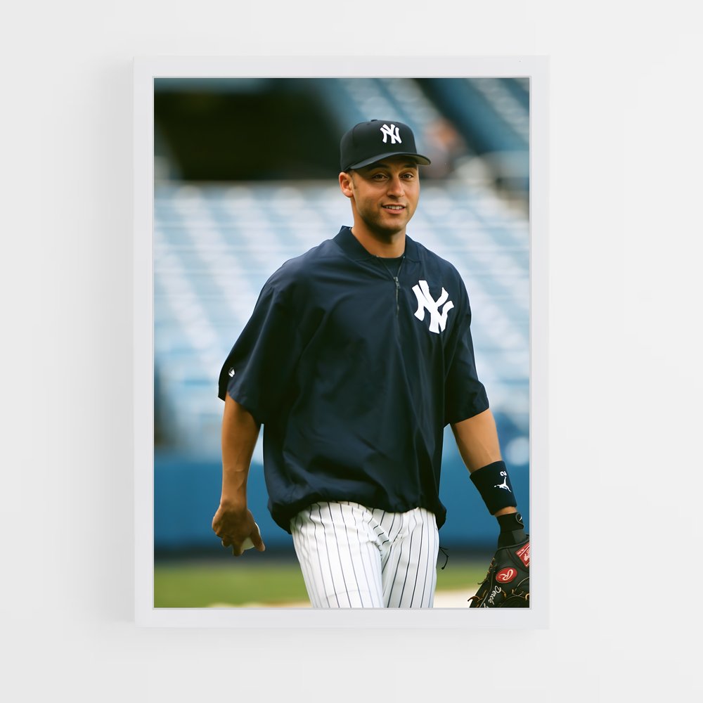 ap-derek jeter-5 cadre Blanc