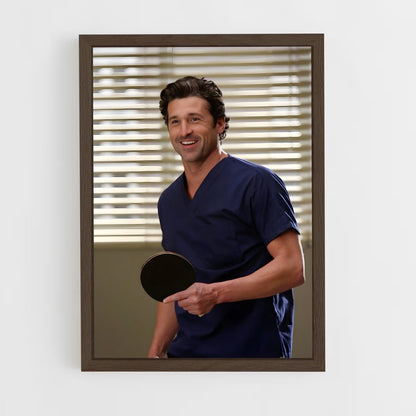 ap-derek shepherd-5 cadre Bois foncé