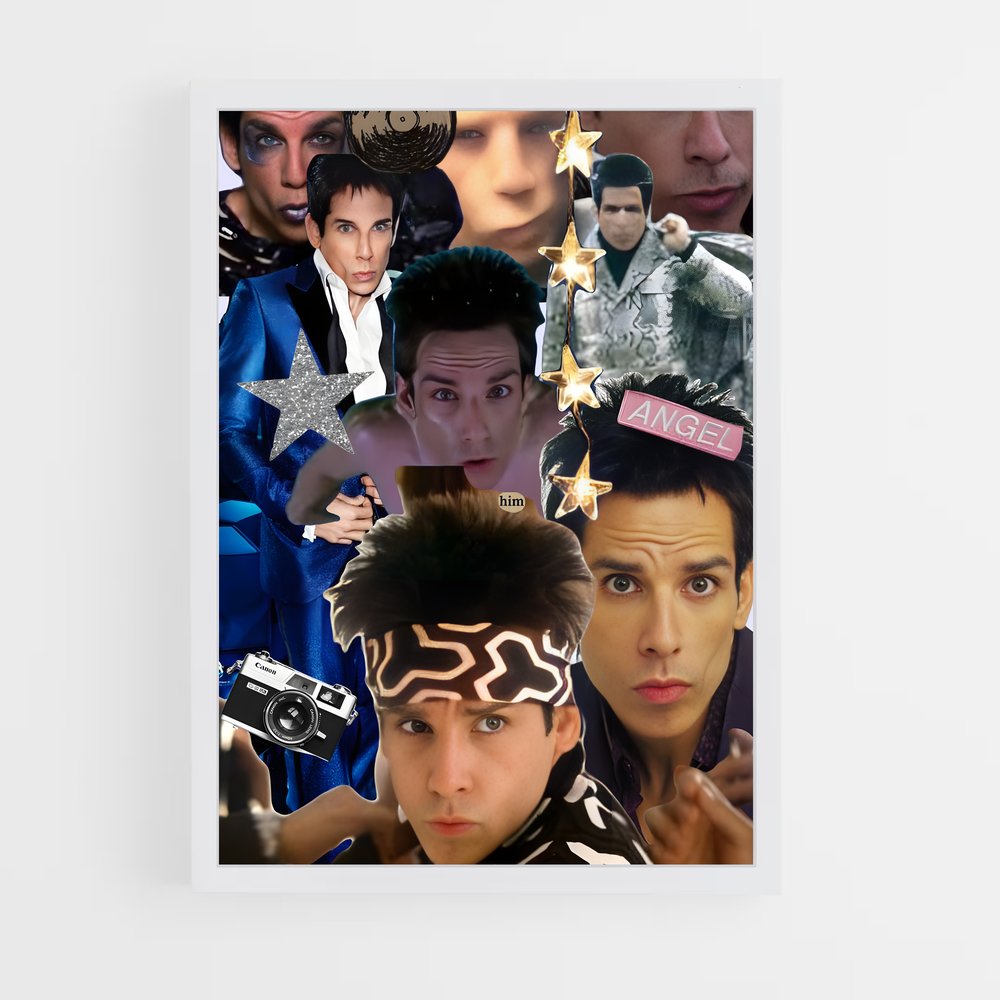 ap-derek zoolander-2 cadre Blanc