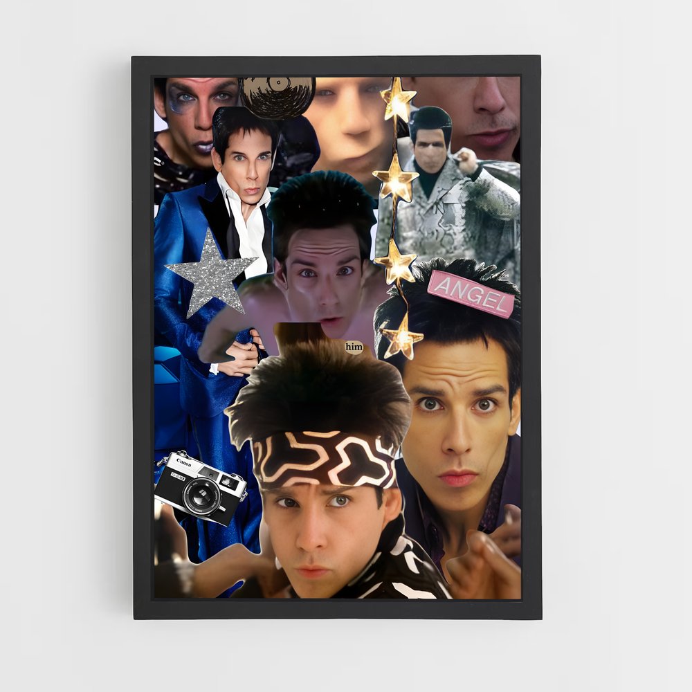 ap-derek zoolander-2 cadre Noir