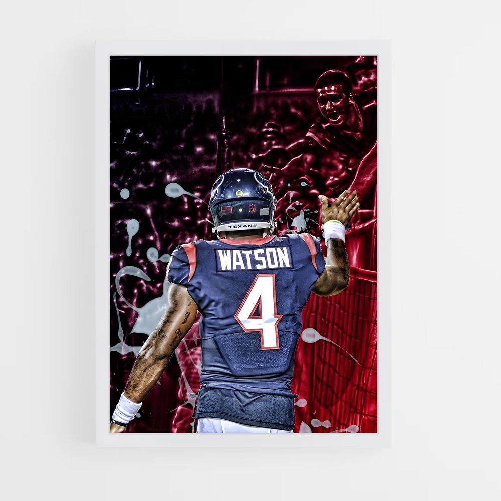 ap-deshaun watson-2 cadre Blanc