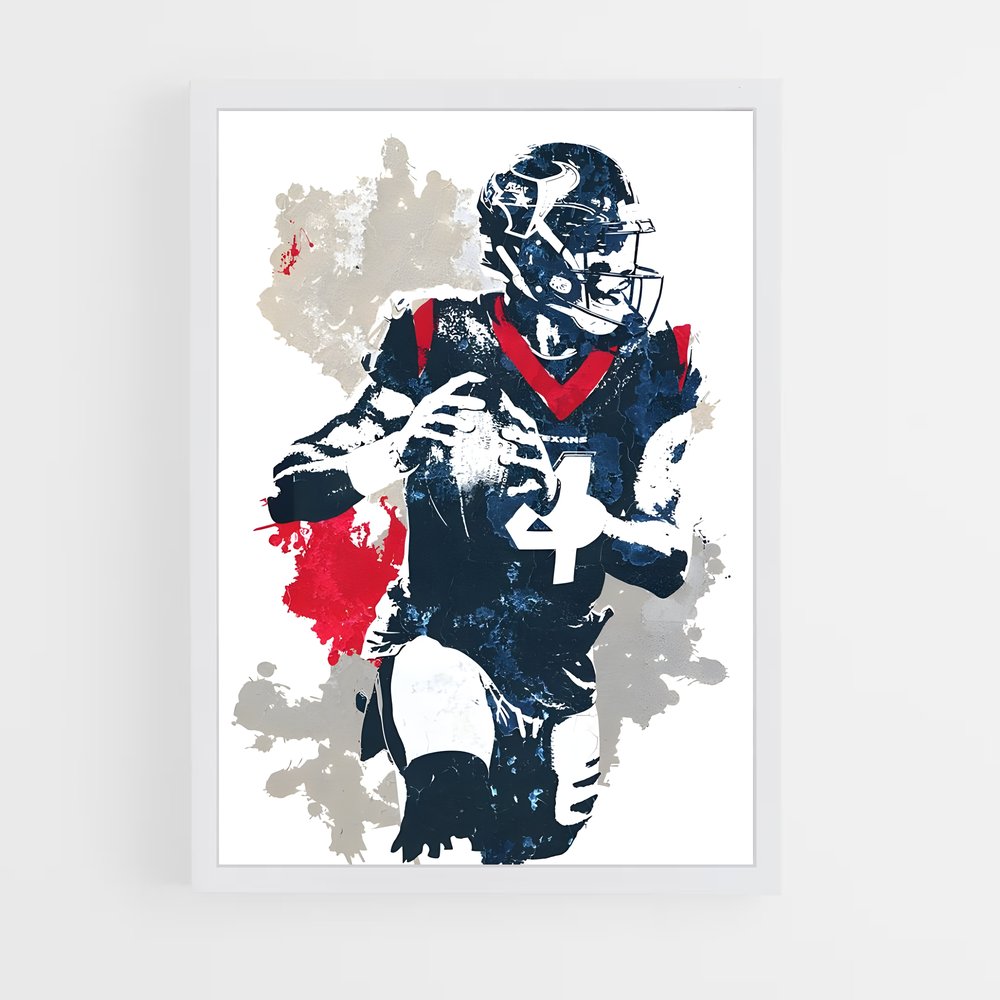 ap-deshaun watson-3 cadre Blanc
