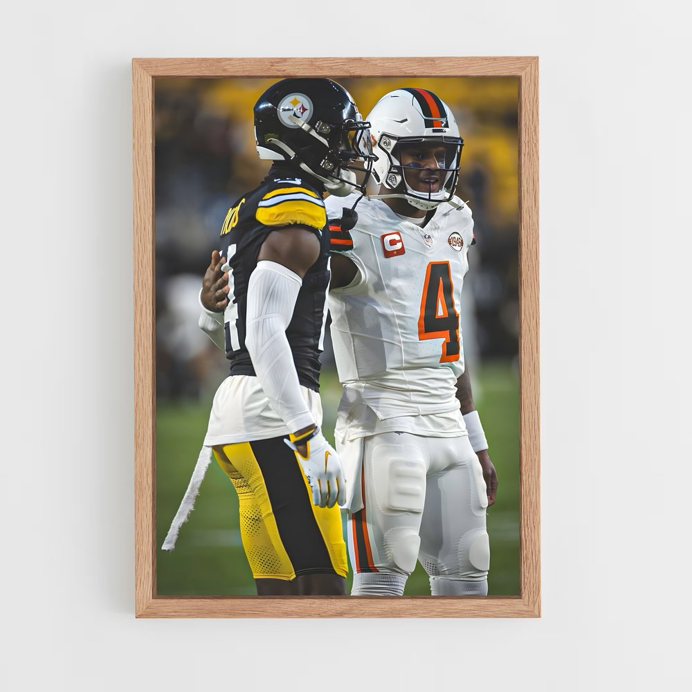 ap-deshaun watson-7 cadre Bois clair