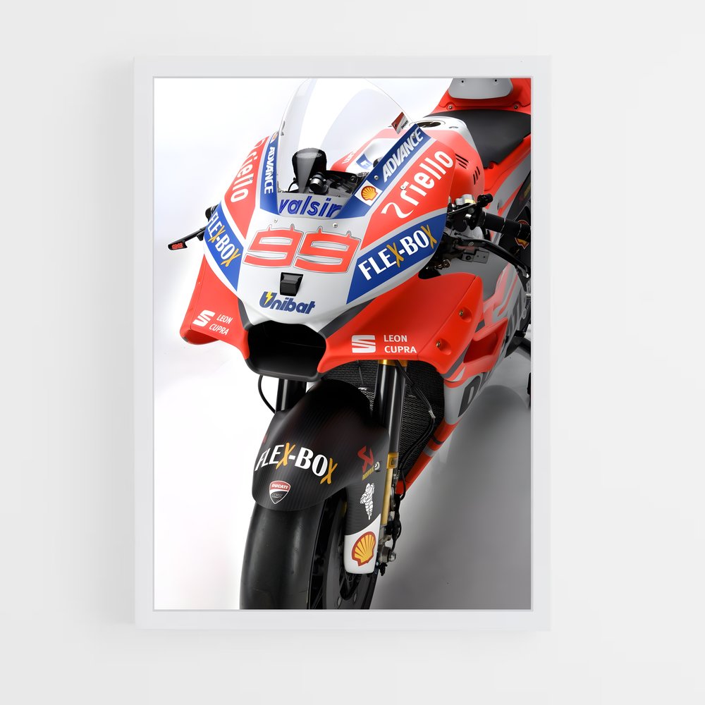 ap-desmosedici gp22-1 cadre Blanc