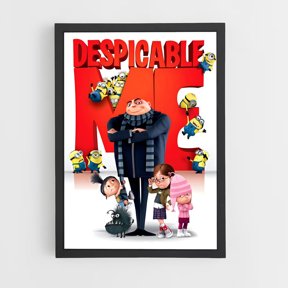 ap-despicable me-1 cadre Noir