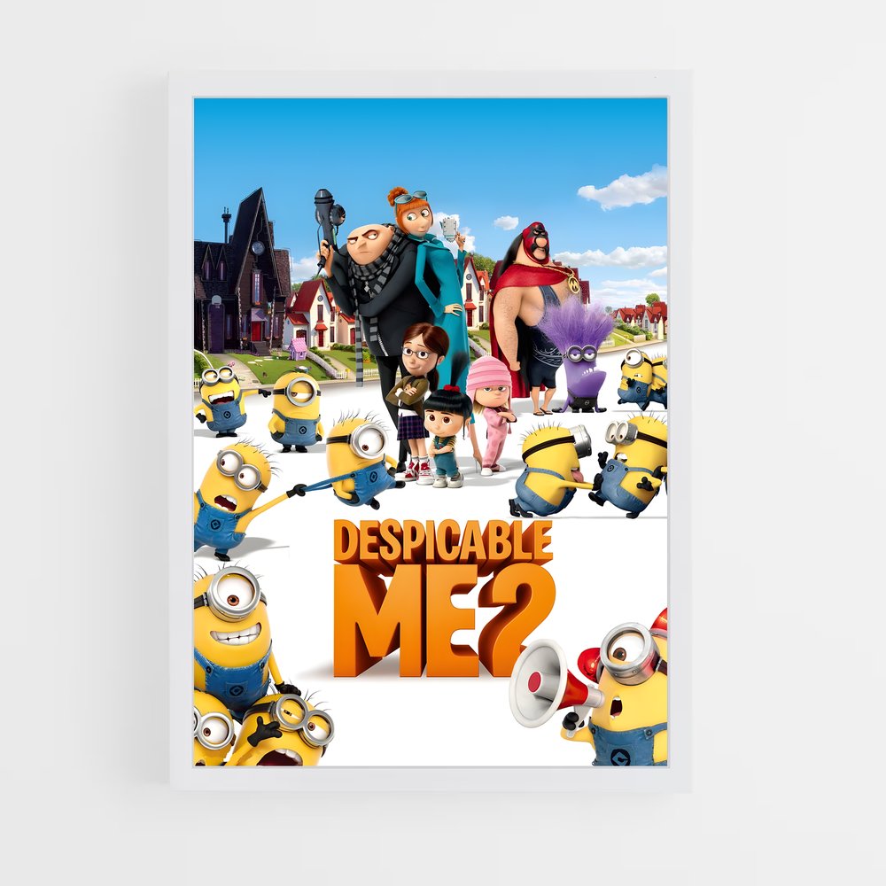 ap-despicable me-3 cadre Blanc