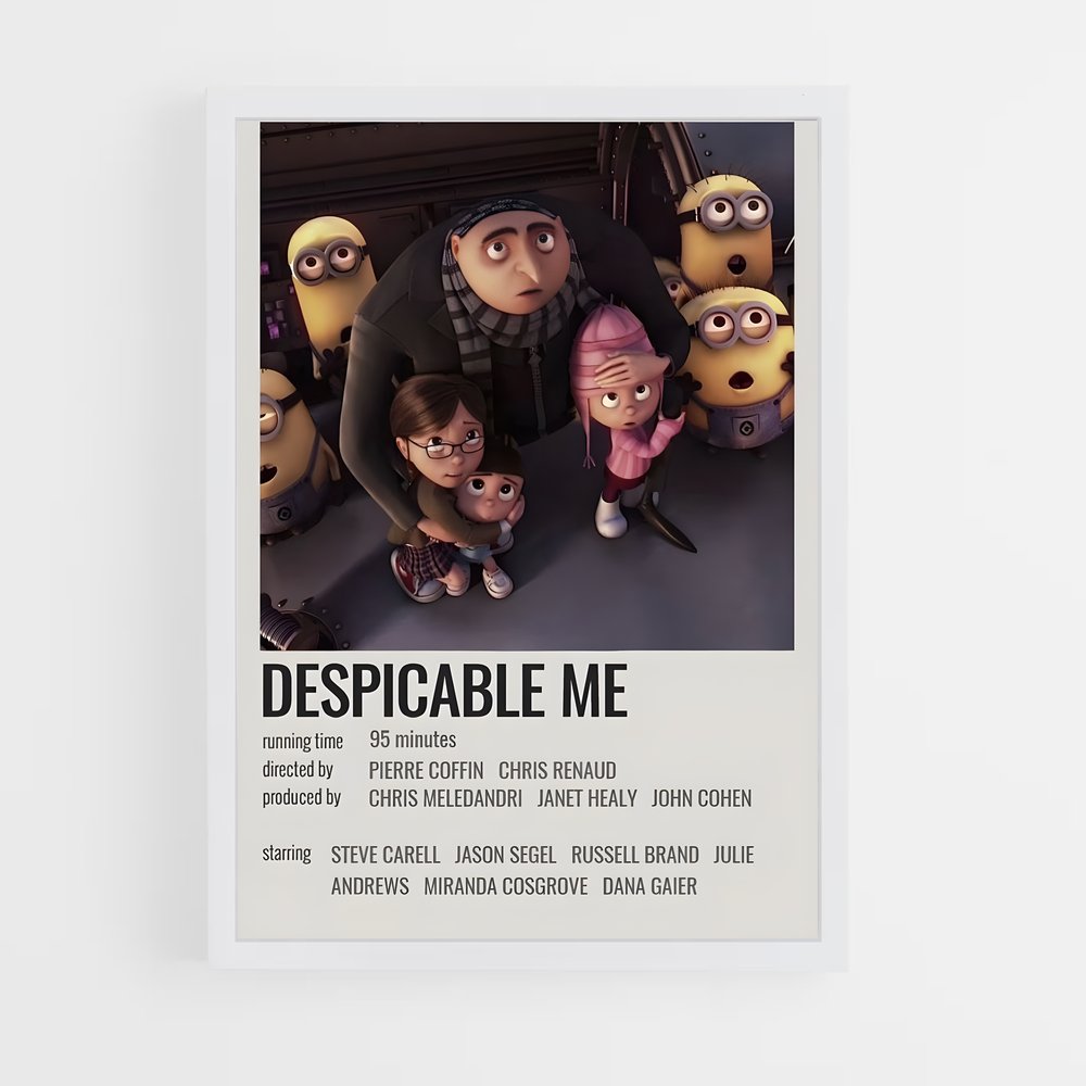 ap-despicable me-4 cadre Blanc