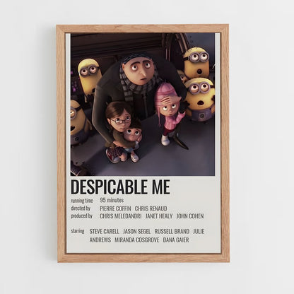 ap-despicable me-4 cadre Bois clair