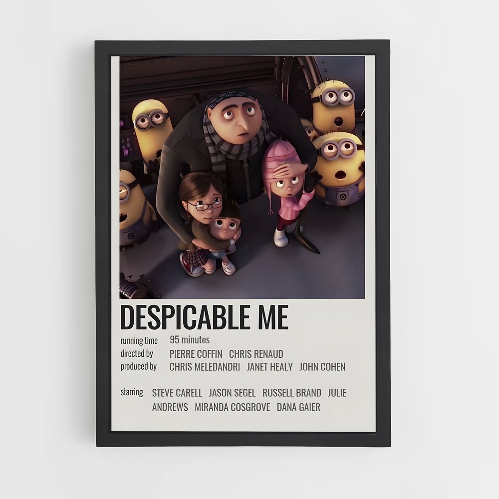 ap-despicable me-4 cadre Noir