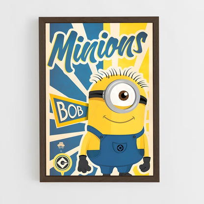 ap-despicable me-9 cadre Bois foncé
