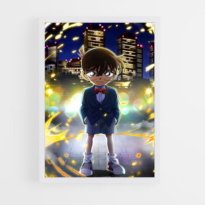 ap-detective conan-7 cadre Blanc