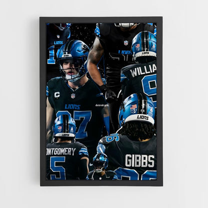 ap-detroit lions-5 cadre Noir