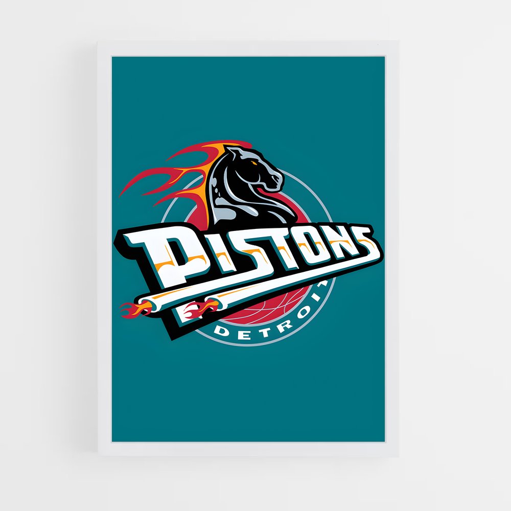 ap-detroit pistons-3 cadre Blanc