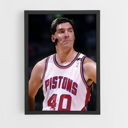 ap-detroit pistons-4 cadre Noir