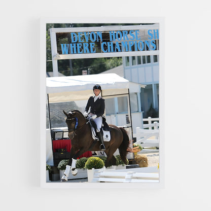 ap-devon horse show-2 cadre Blanc