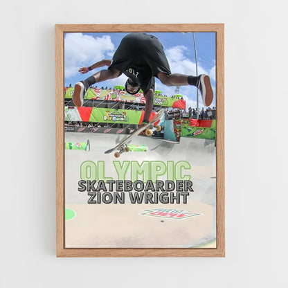 ap-dew tour skateboard-3 cadre Bois clair