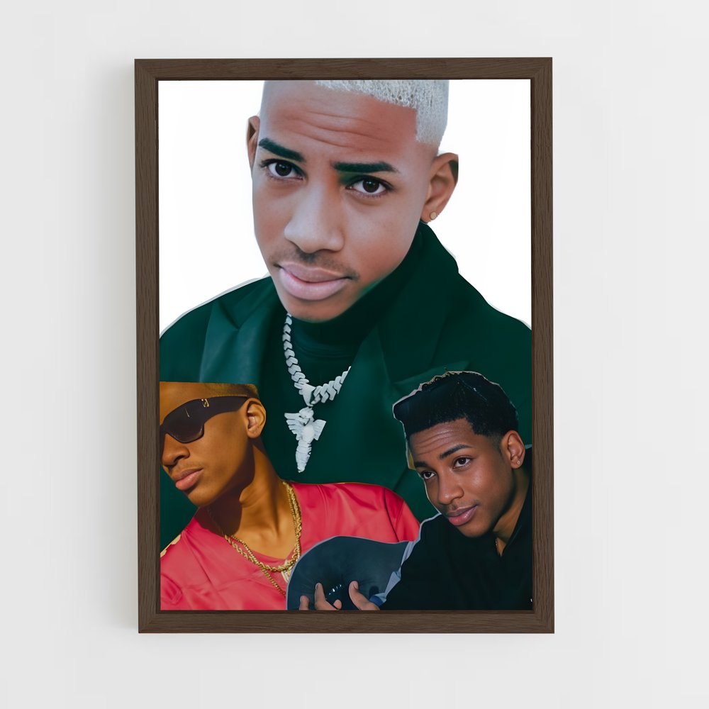 ap-dfzm-2 cadre Bois foncé