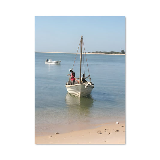 Poster L'Homme à la Barque