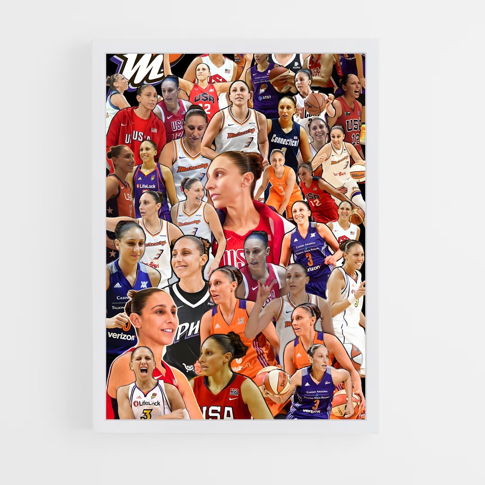 ap-diana taurasi-1 cadre Blanc