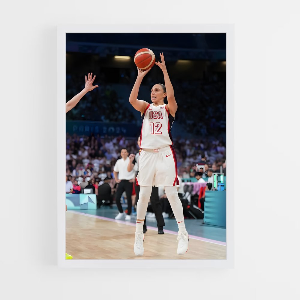 ap-diana taurasi-3 cadre Blanc