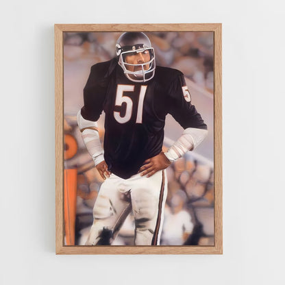 ap-dick butkus-3 cadre Bois clair