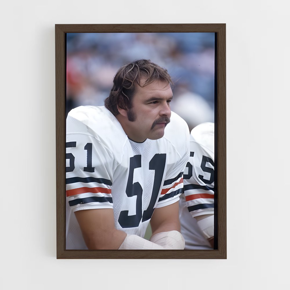 ap-dick butkus-6 cadre Bois foncé